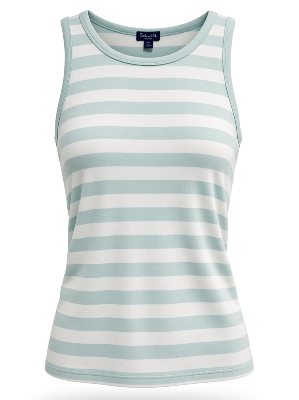 Splendid Mint and White Striped Tank